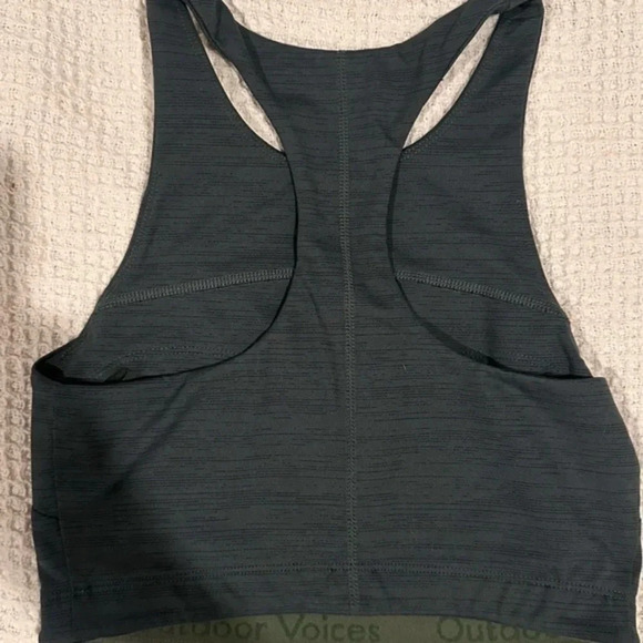 outdoor voices techsweat crop top green XS - Picture 5 of 7